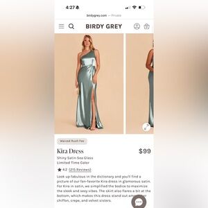 Birdy Grey Sea Glass Dress